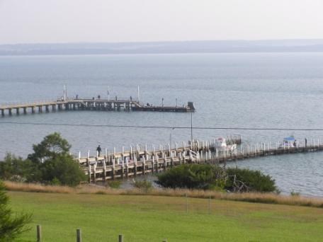 Looking down at Corinella Ramp and Jetty